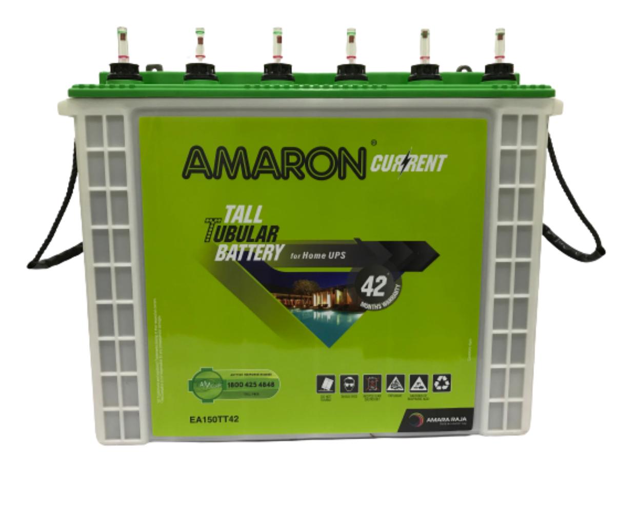 Amaron 150ah Tall Tubular Battery