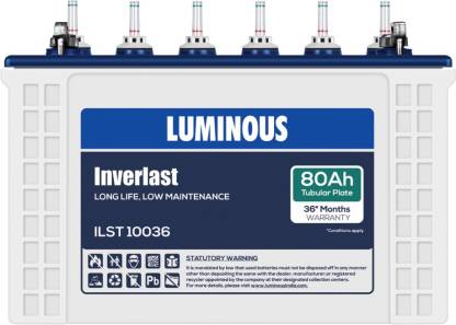 Luminous Inverlast 80ah Battery